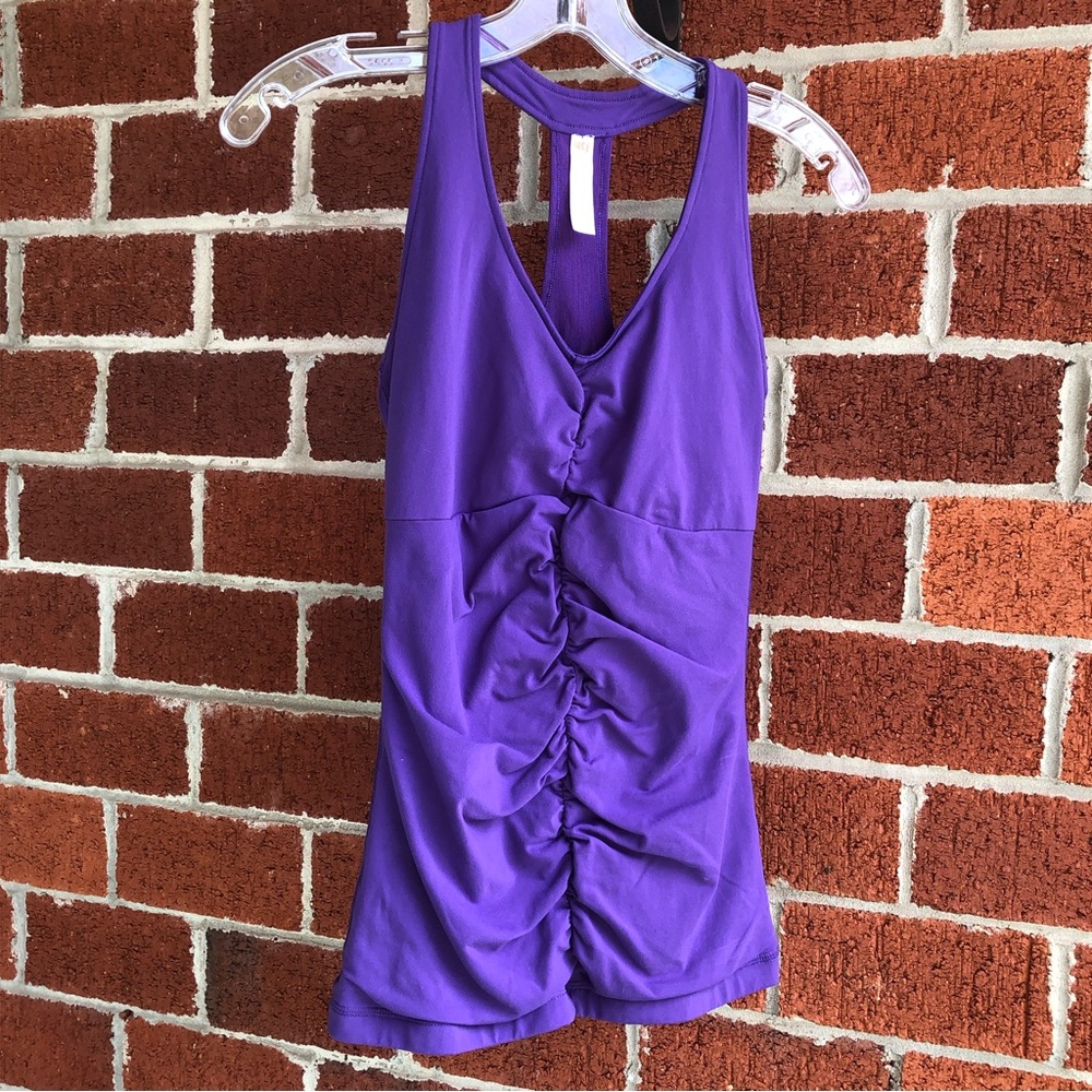 Lucy Racerback Top Royal Purple Size S —#025 - Picture 9 of 9